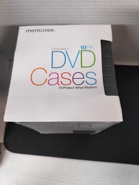 Memorex 10PK Standard DVD Cases